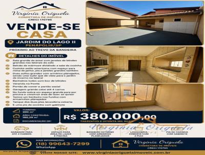 Casa para Venda na cidade de Pen&aacute;polis no bairro Residencial Jardim do Lago II